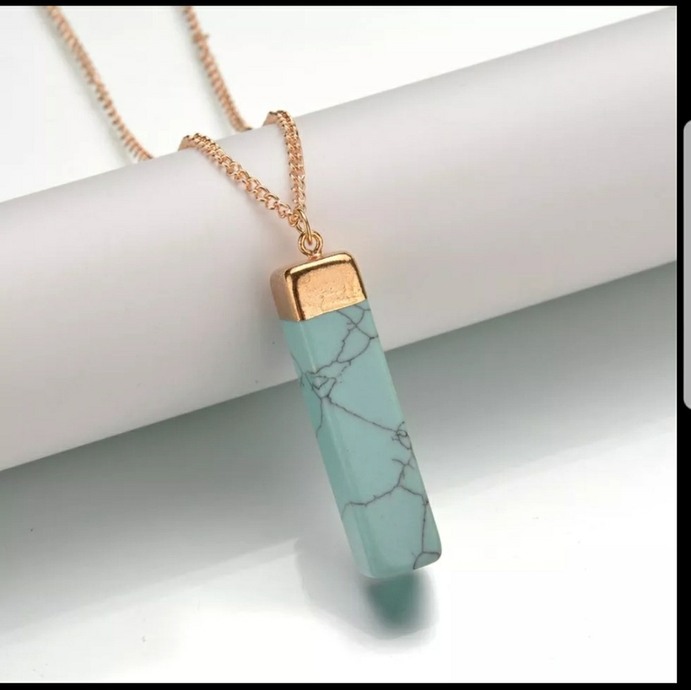 😍😍Hot Marble Fashion Stone Necklace